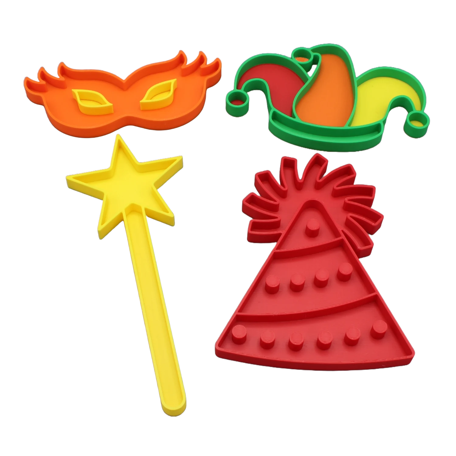 Carnaval Vulvormen Set
