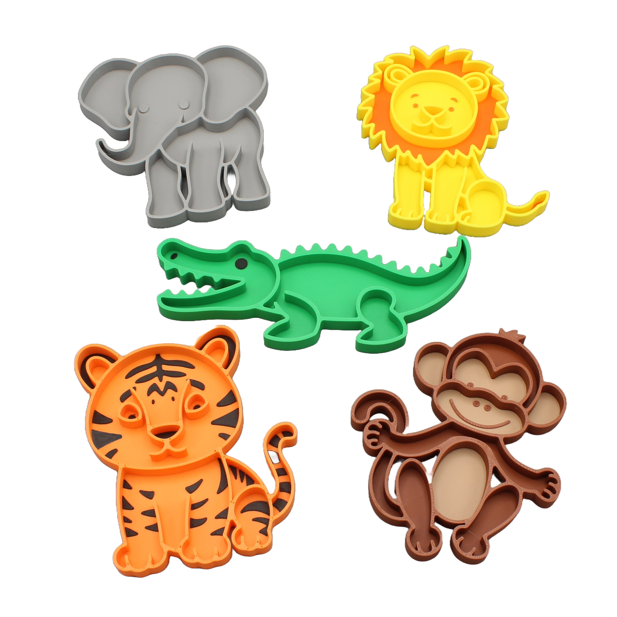 Wilde Dieren Vulvormen Set