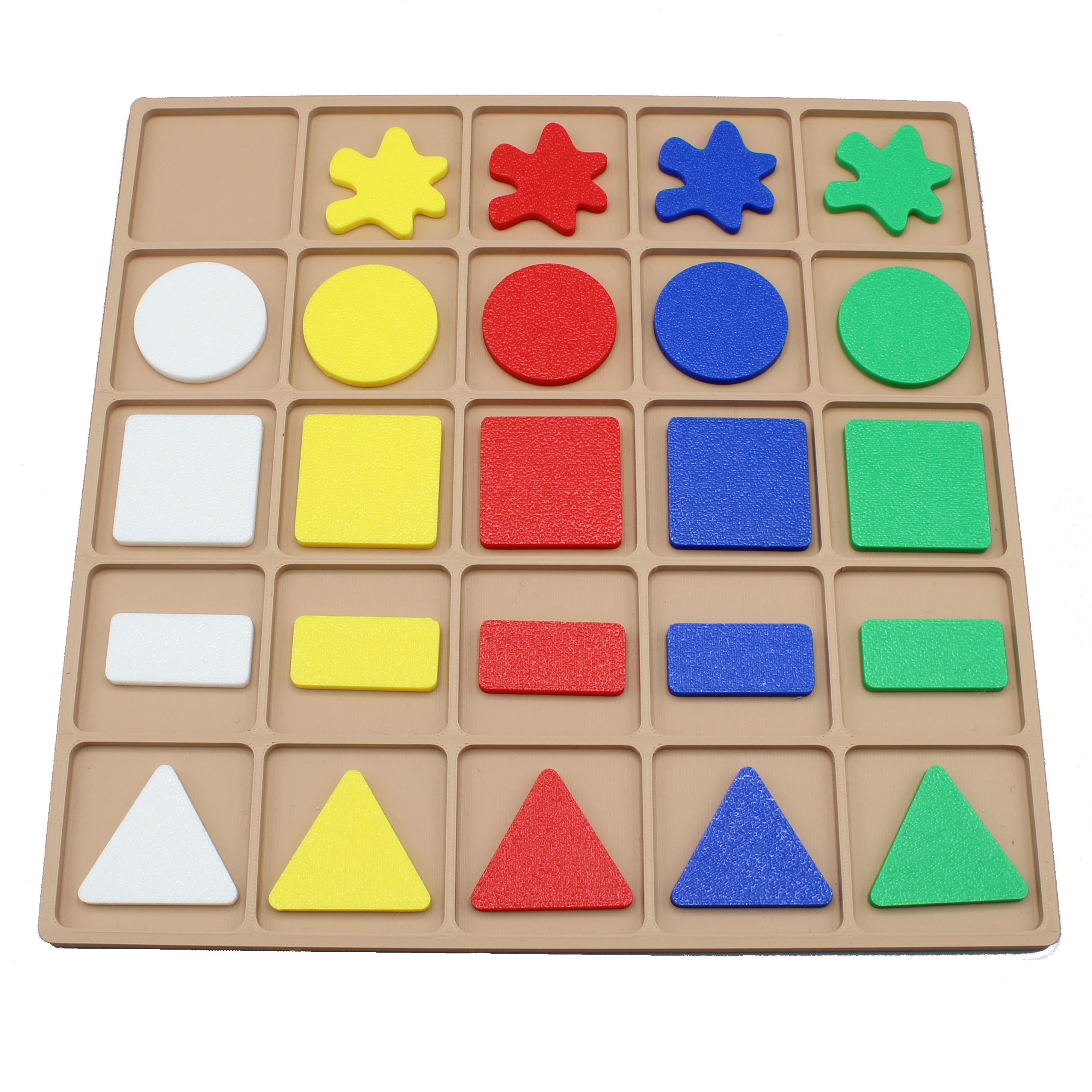 Matrixfiguren: Geometrische vormen