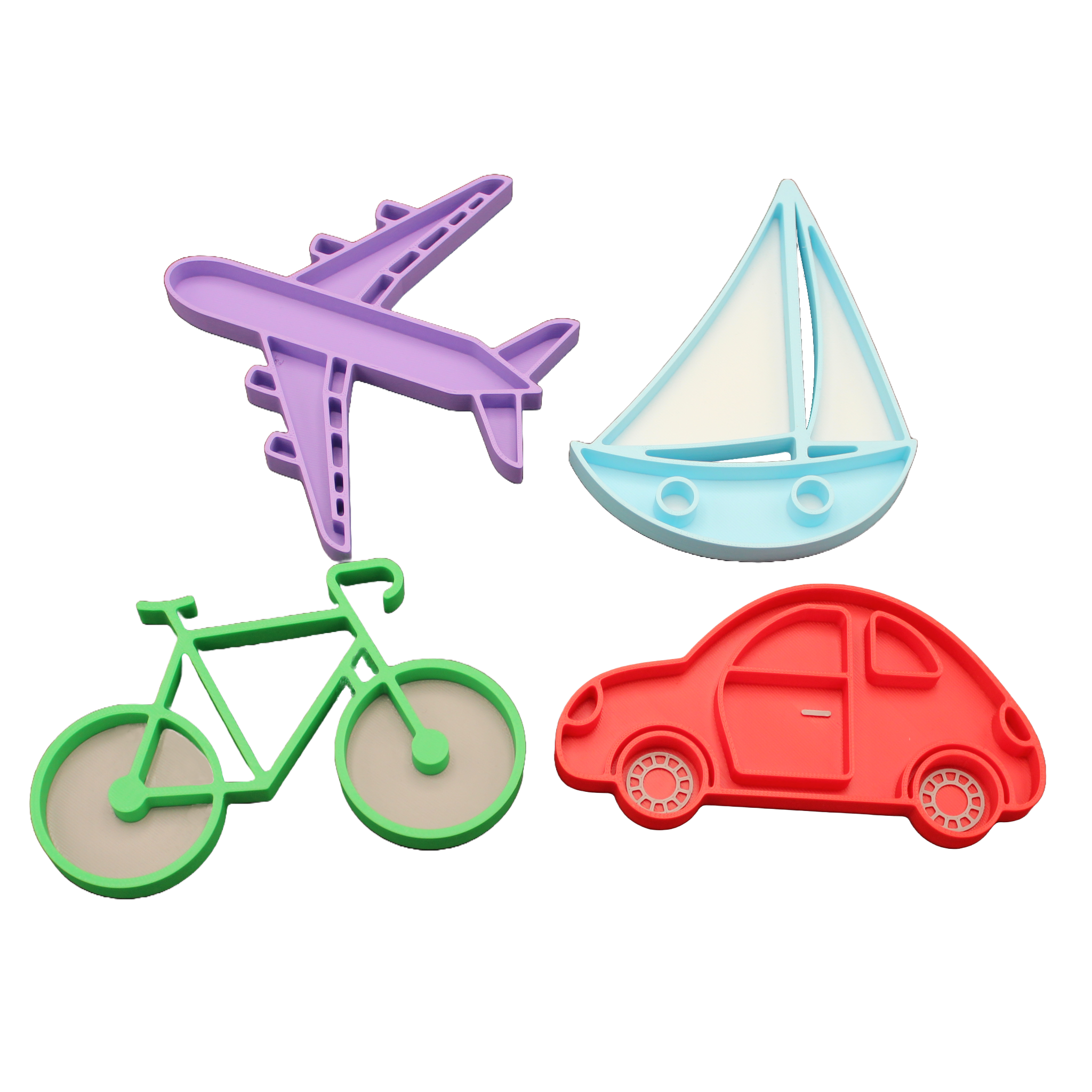 Verkeer Vulvormen Set