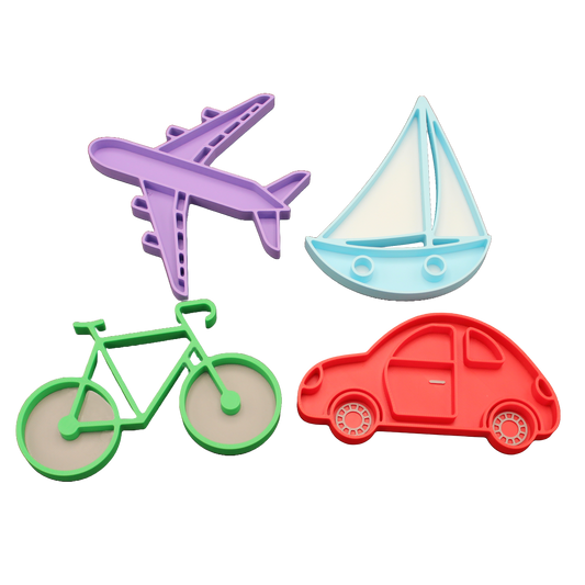 Verkeer Vulvormen Set