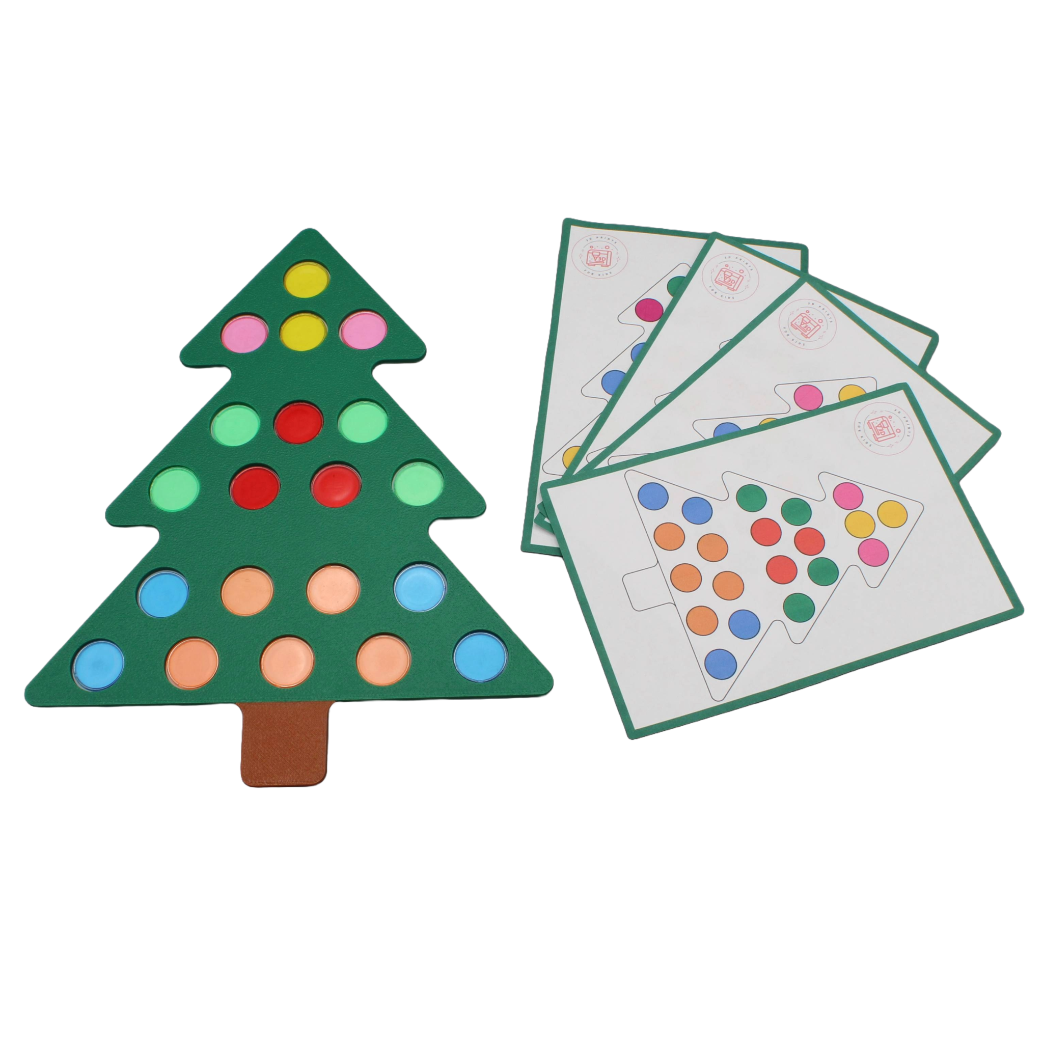 Opdrachtkaarten Kerstboom Versieren